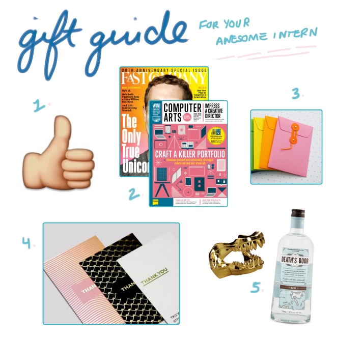 Ok Goods Gift Guide for your awesome intern